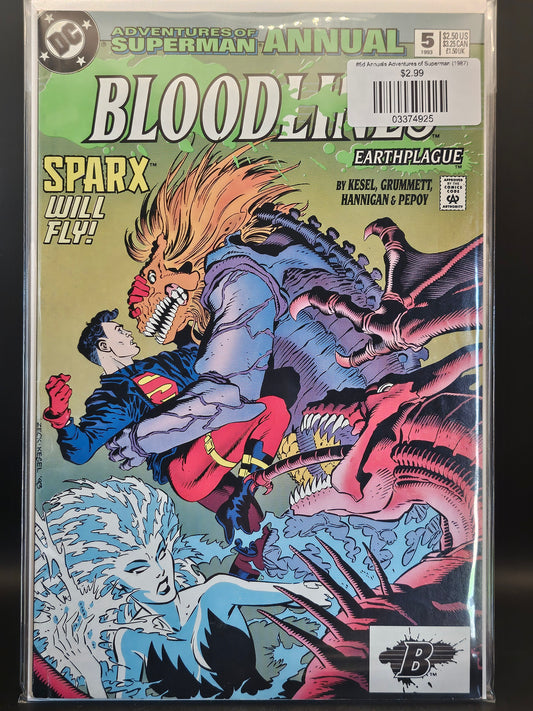 #5d Annuals Adventures of Superman (1987)