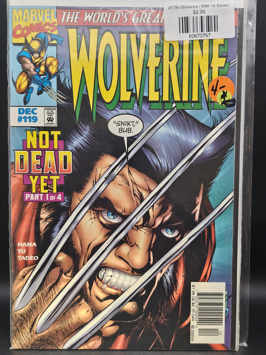 #119n Wolverine (1988 1st Series)