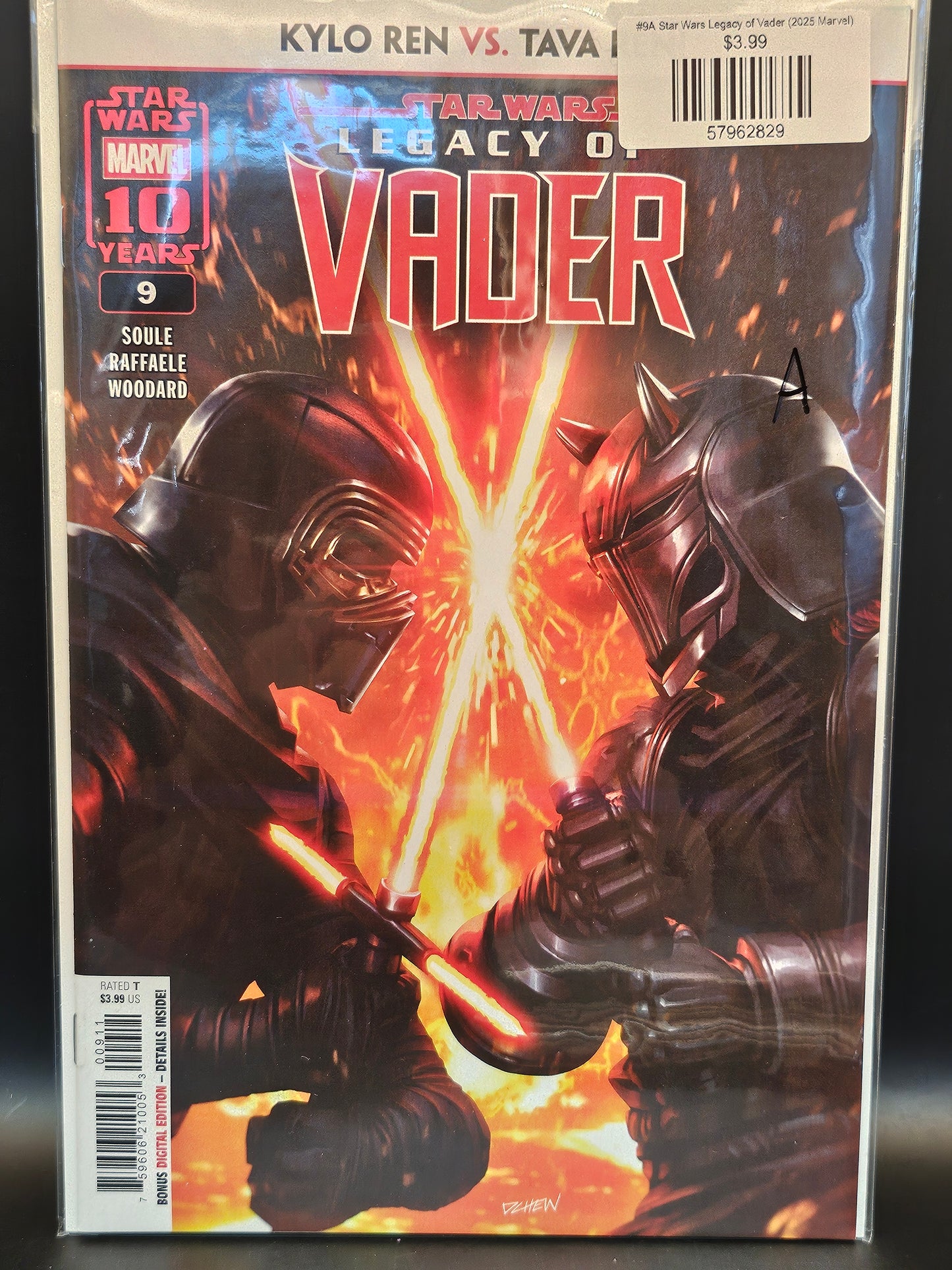 #9A Star Wars Legacy of Vader (2025 Marvel)