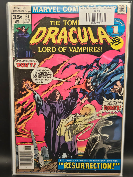 #61n Tomb of Dracula (1972 1st Series)