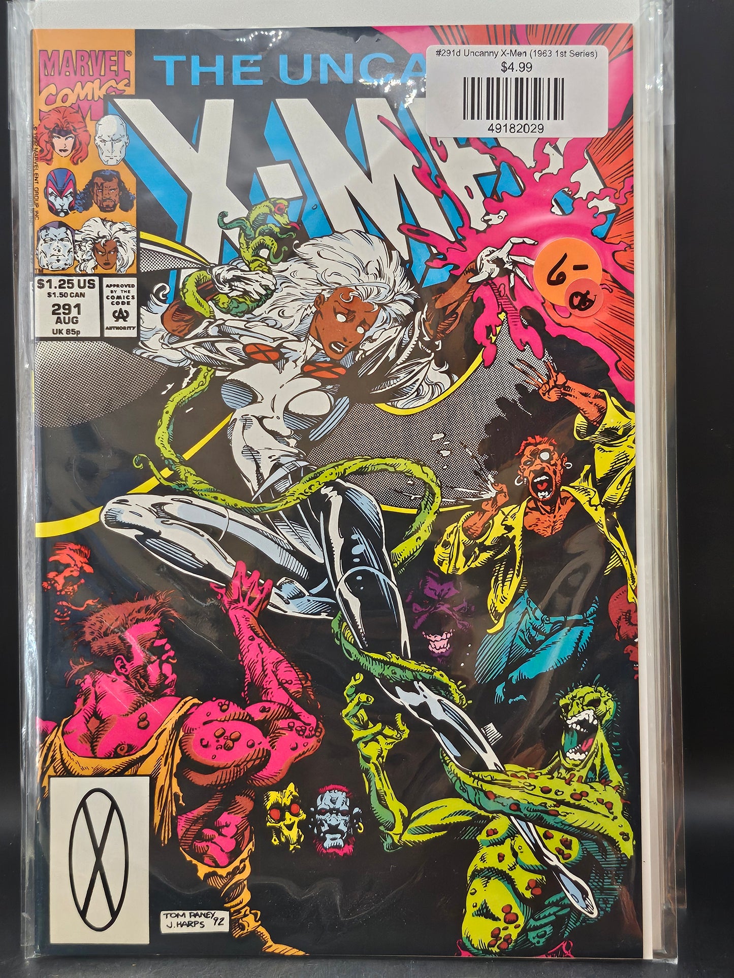 #291d Uncanny X-Men (1963 1st Series)