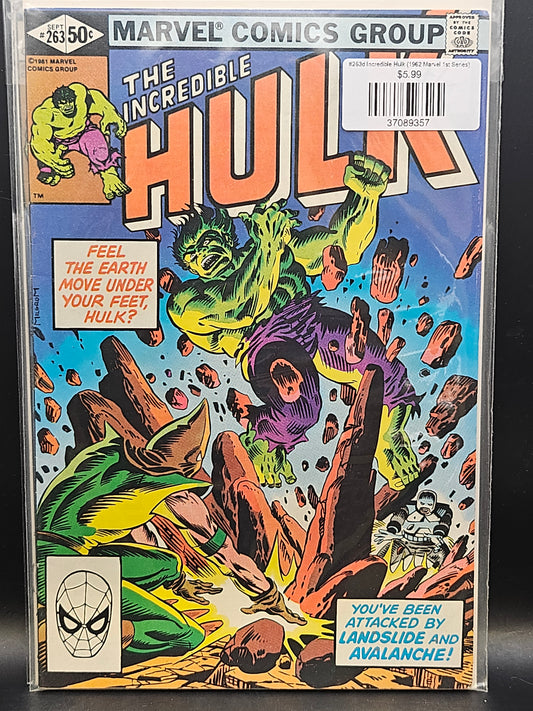 #263d Incredible Hulk (1962 Marvel 1st Series)