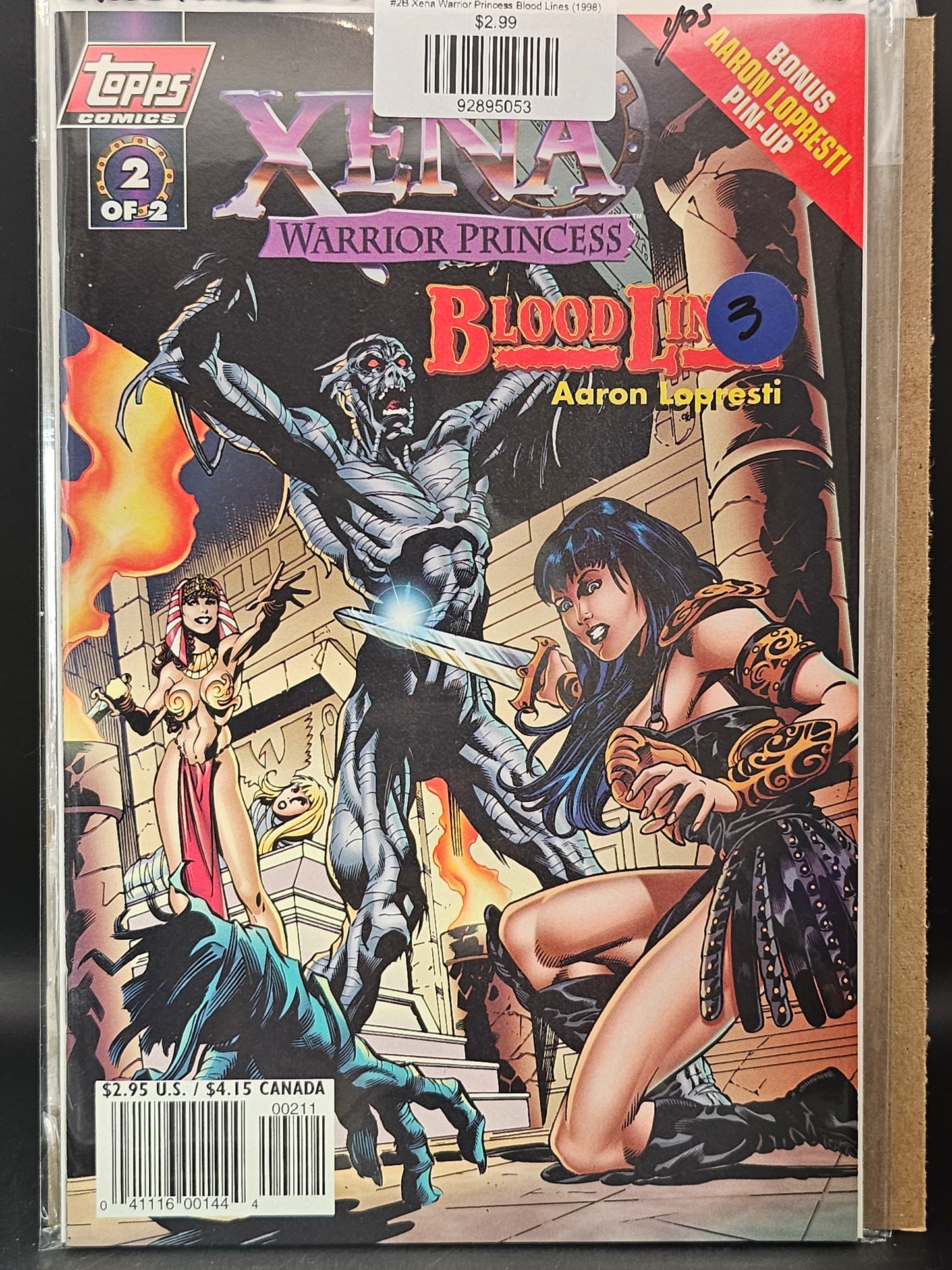 #2B Xena Warrior Princess Blood Lines (1998)