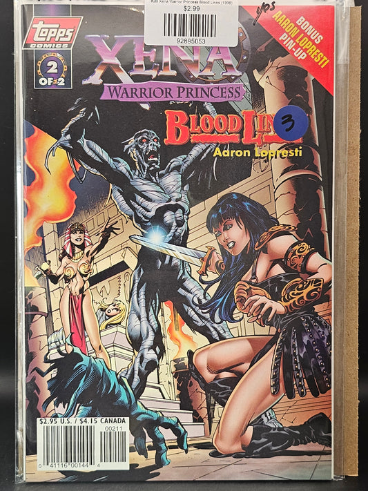 #2B Xena Warrior Princess Blood Lines (1998)