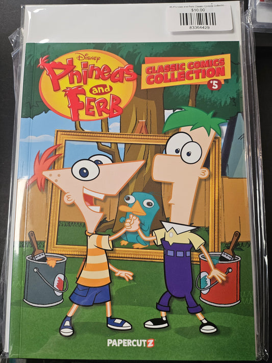 #5 Phineas and Ferb Classic Comics Collection TPB (2024 Papercutz)