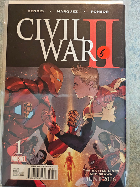 122.100 – Civil War II - #1 -2016