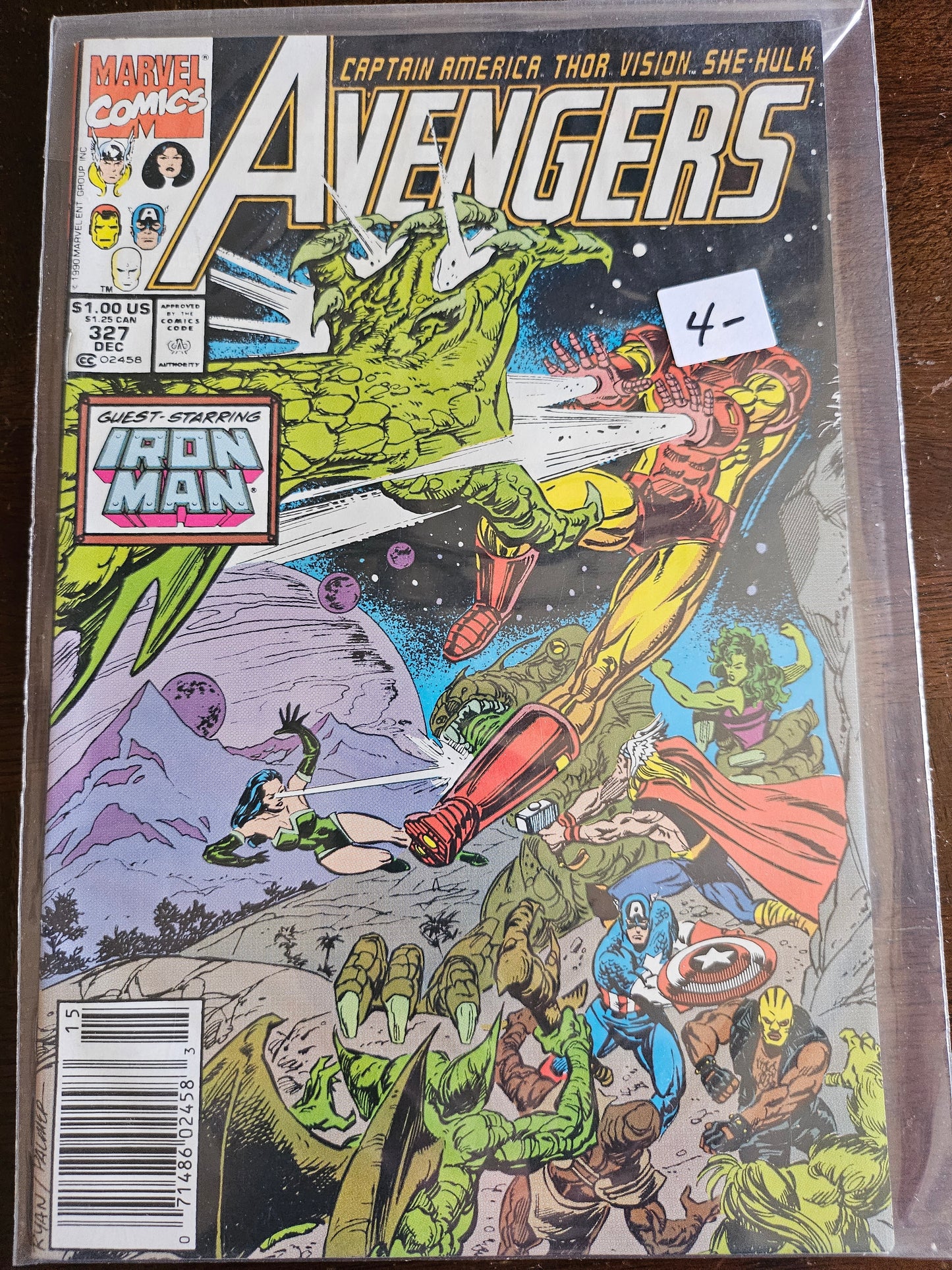 Avengers – Marvel Comics – (1963–1999) – Volume 1 – #327