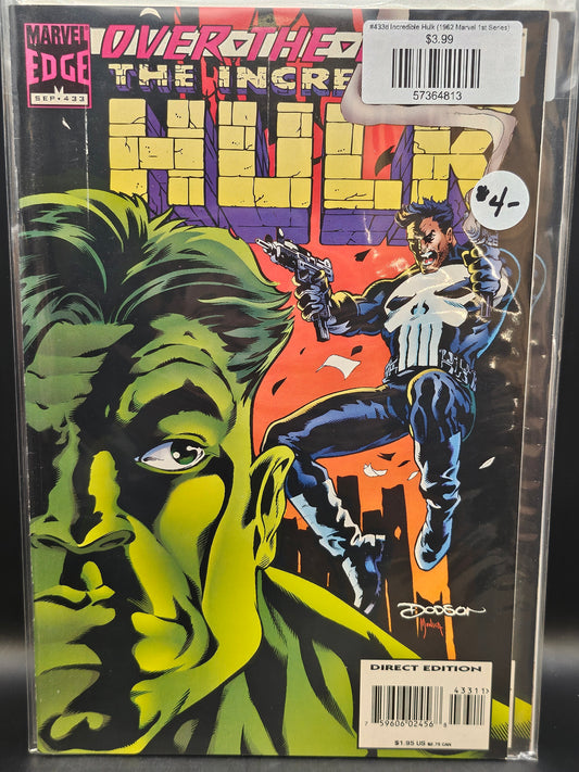 #433d Incredible Hulk (1962 Marvel 1st Series)