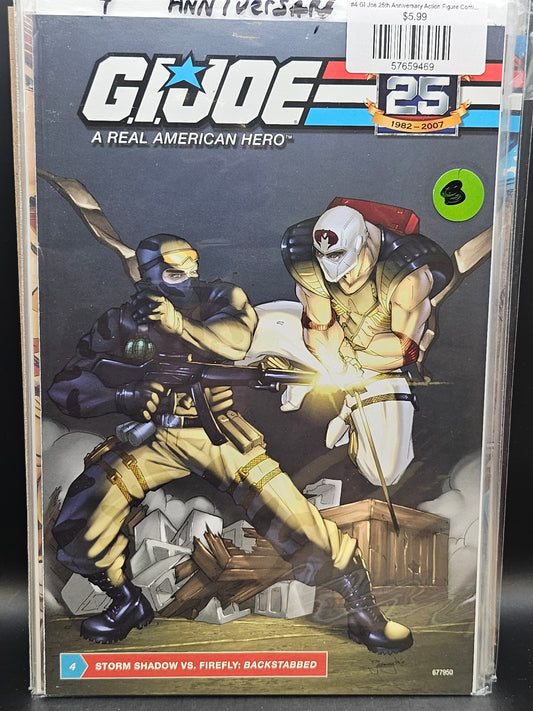 #4 GI Joe 25th Anniversary Action Figure Comic (2007)