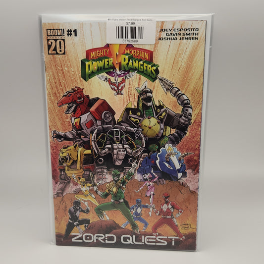 #1A Mighty Morphin Power Rangers Zord Quest (2025 Boom)