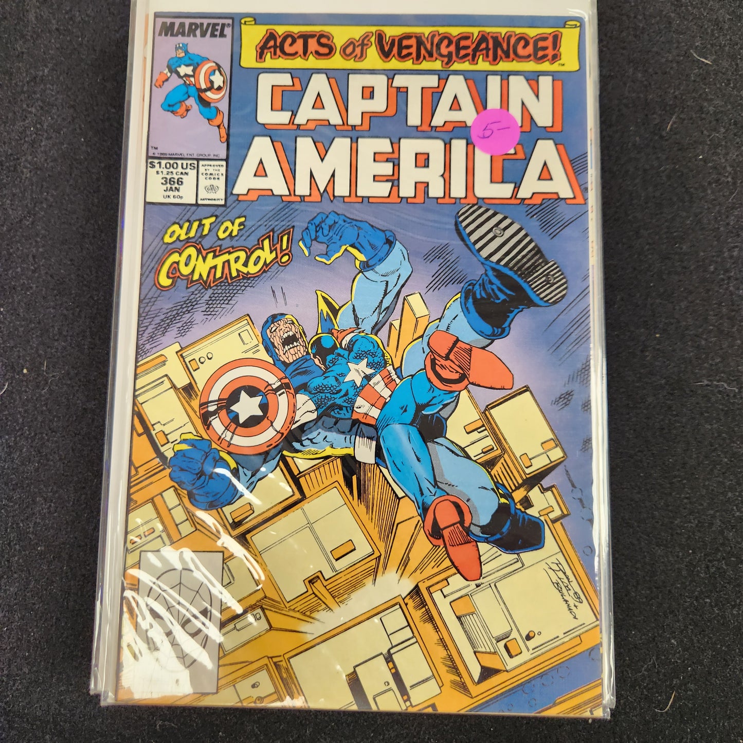 Captain America – Marvel – 1968–1996 – Volume 1 – Ongoing Series – #366