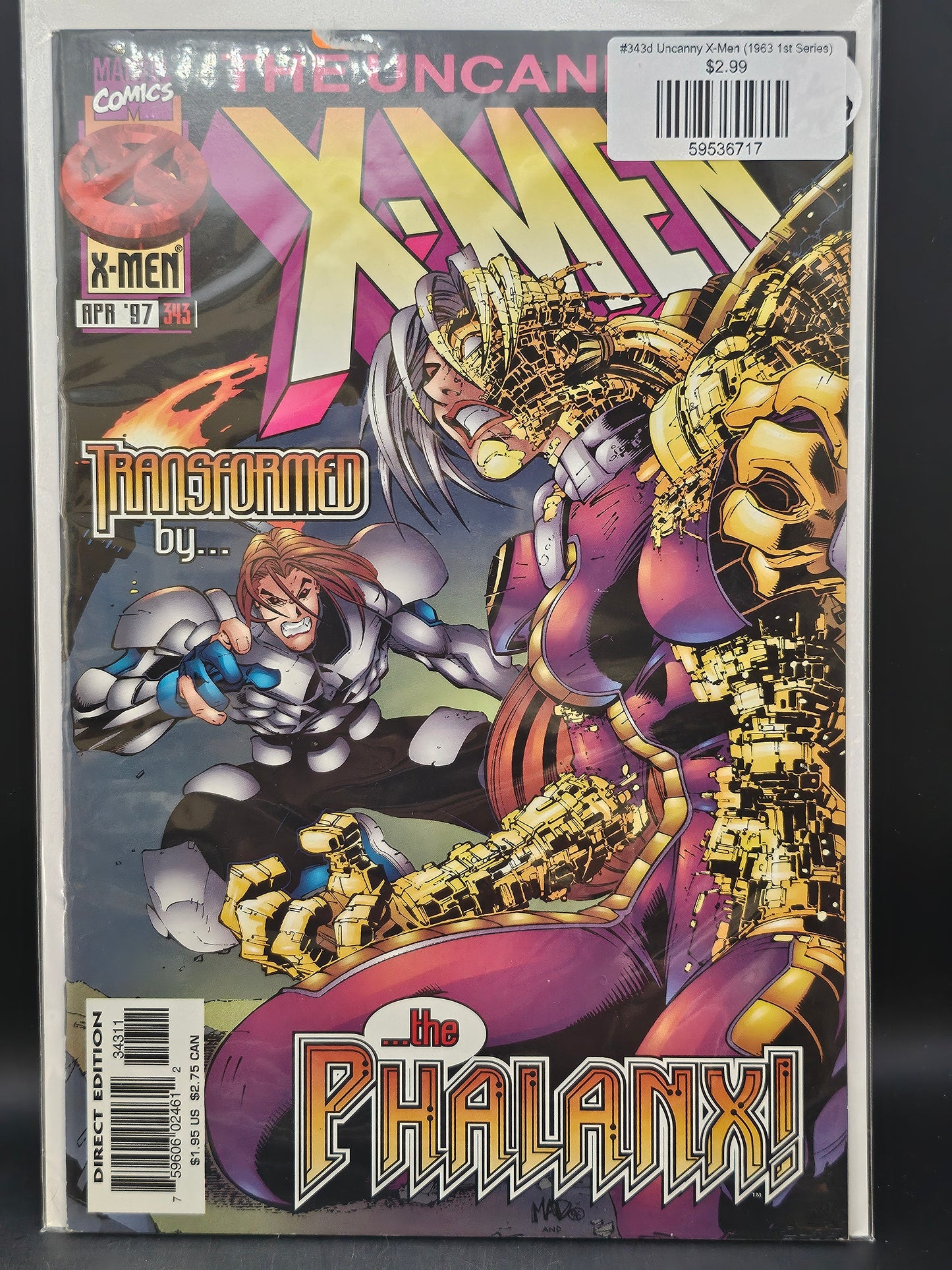 #343d Uncanny X-Men (1963 1st Series)