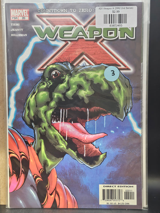 #20 Weapon X (2002 2nd Series)