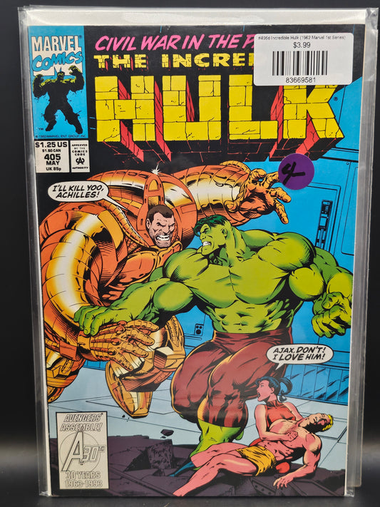 #405d Incredible Hulk (1962 Marvel 1st Series)