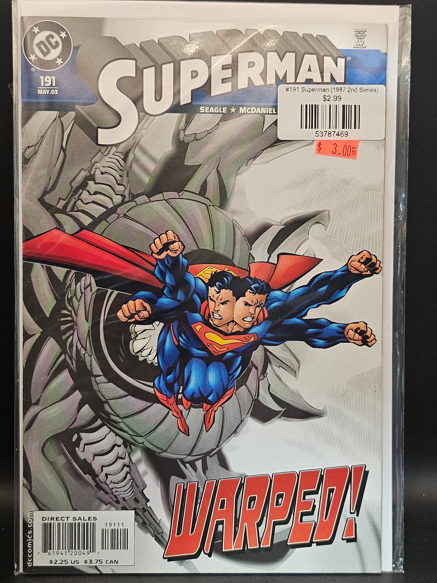 #191 Superman (1987 2nd Series)