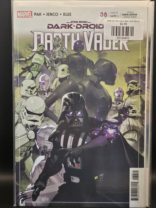 #38A Star Wars Darth Vader (2020 Marvel)
