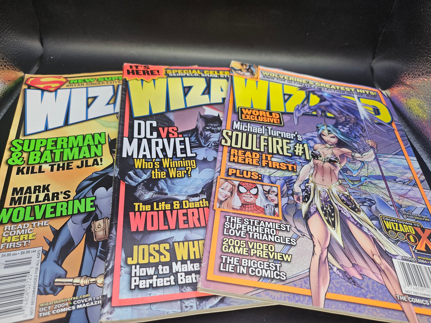 Wizard Magazines #146 147 148 149 150 152 154 155 156 157 158 159