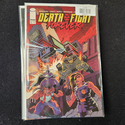 #4A (Andrew) DEATH FIGHT FOREVER (OF 5 ANDREW MACLEAN MR)