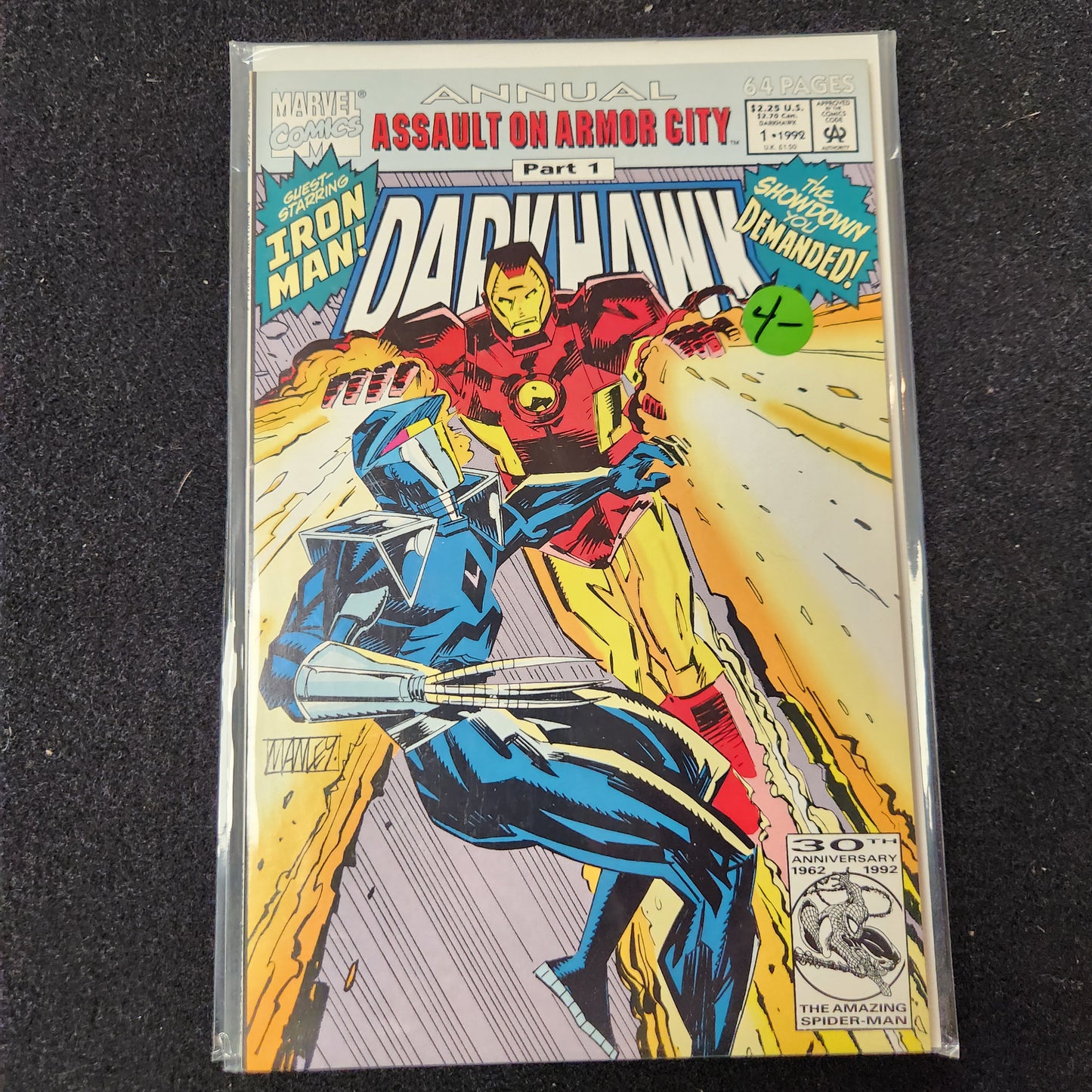 109.133 – Dark Hawk Annual - #1 -1992