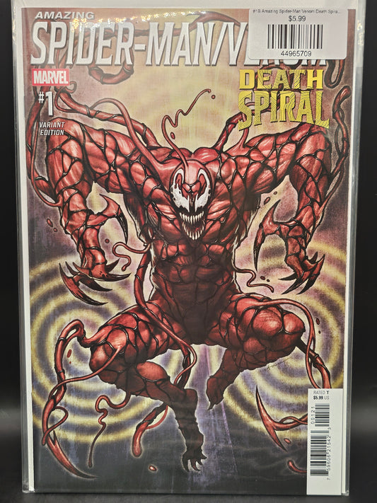 #1B Amazing Spider-Man Venom Death Spiral (2026 Marvel)