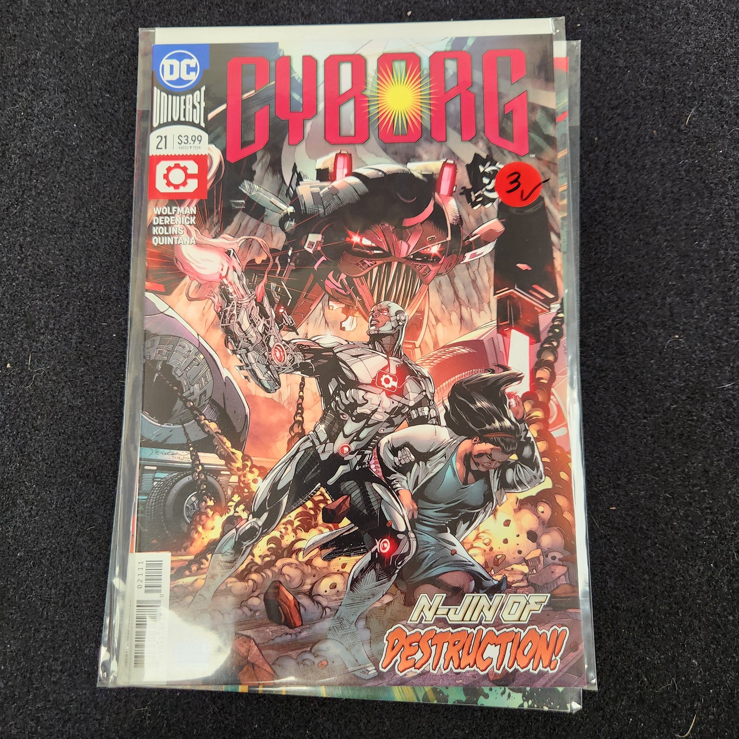 108.120 – Cyborg Rebirth - #21 -2018