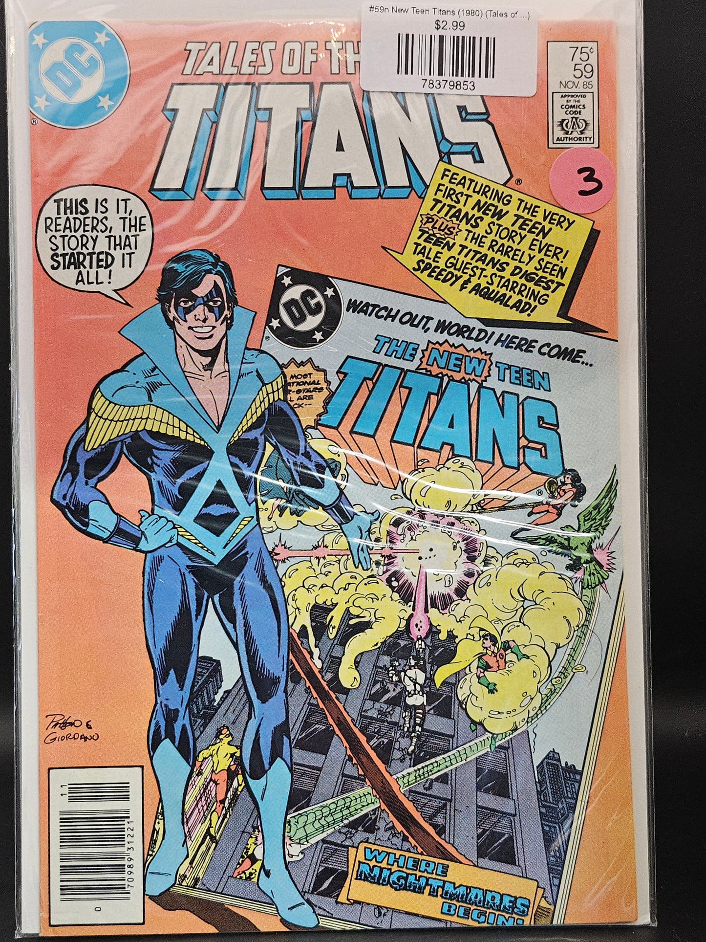 #59n New Teen Titans (1980) (Tales of ...)