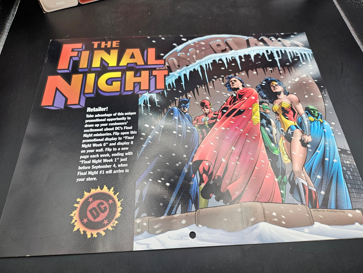 Daily Planet newspaper-Final night posters-Direct Currents-1993 newstime magazine