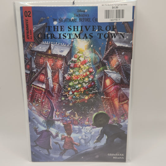 #2C Tim Burton's The Nightmare Before Christmas The Shiver of Christmas Town (2026 Dynamite)