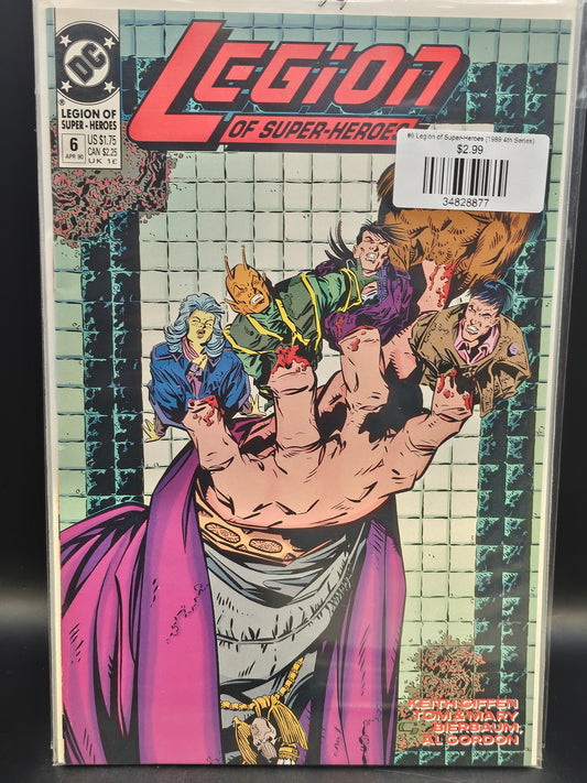 #6 Legion of Super-Heroes (1989 4th Series)