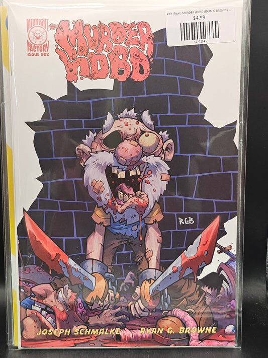 #2B (Ryan) MURDER HOBO (RYAN G BROWNE VAR MR)