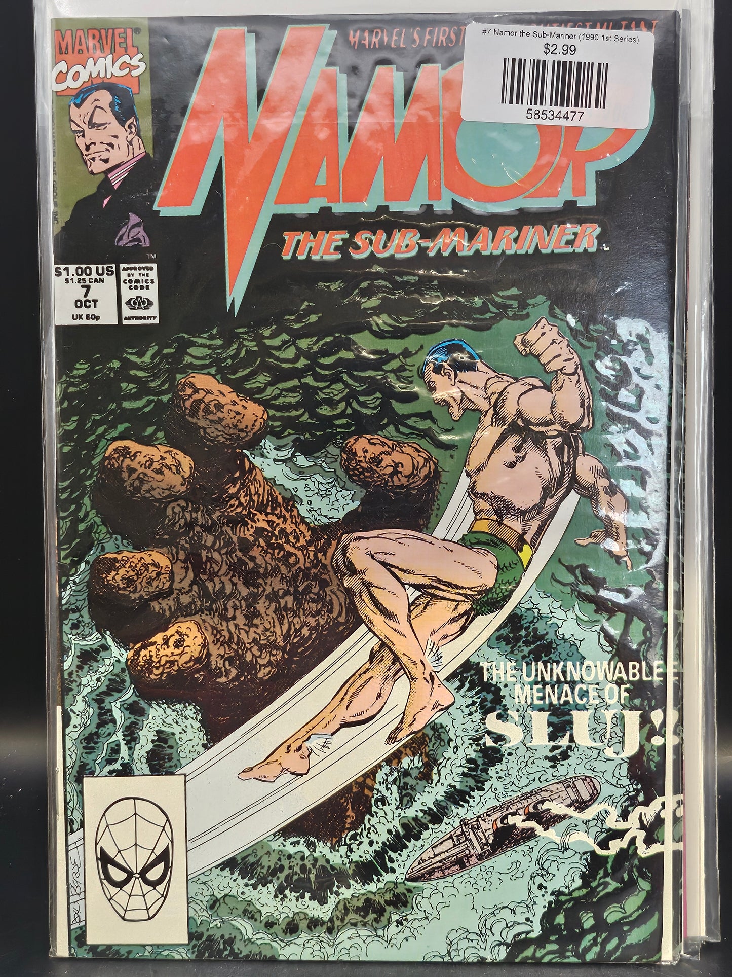 #7 Namor the Sub-Mariner (1990 1st Series)