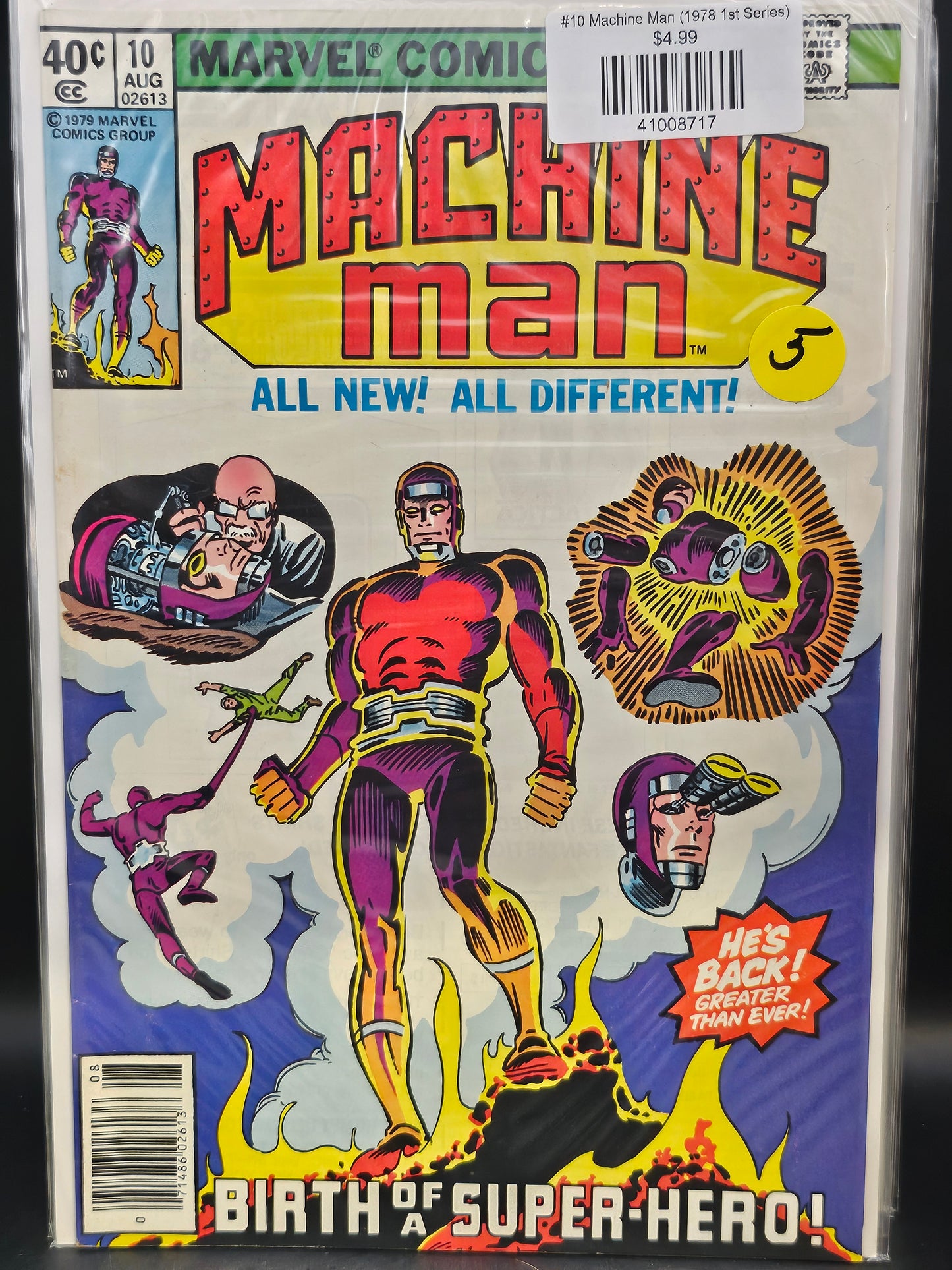 #10 Machine Man (1978 1st Series)