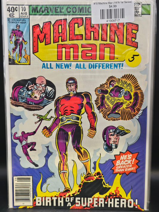 #10 Machine Man (1978 1st Series)