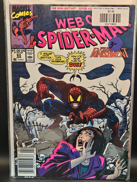 #63n Web of Spider-Man (1985 1st Series)