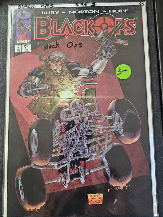 Black Ops – Image Comics / WildStorm – (1996) – Volume 1 – Limited Series - #2 of 5