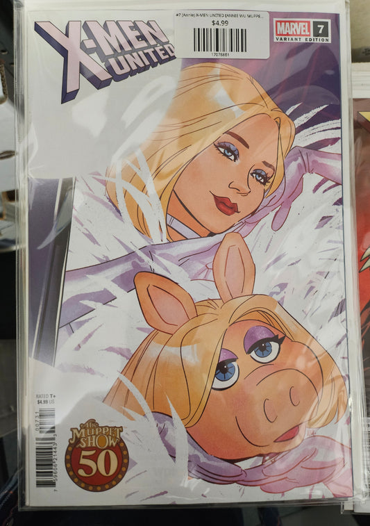 #7 (Annie) X-MEN UNITED (ANNIE WU MUPPETS VARIANT)
