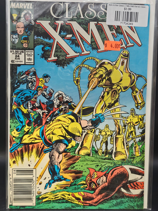 #24n X-Men Classic (1986-1995 Marvel) Classic X-Men