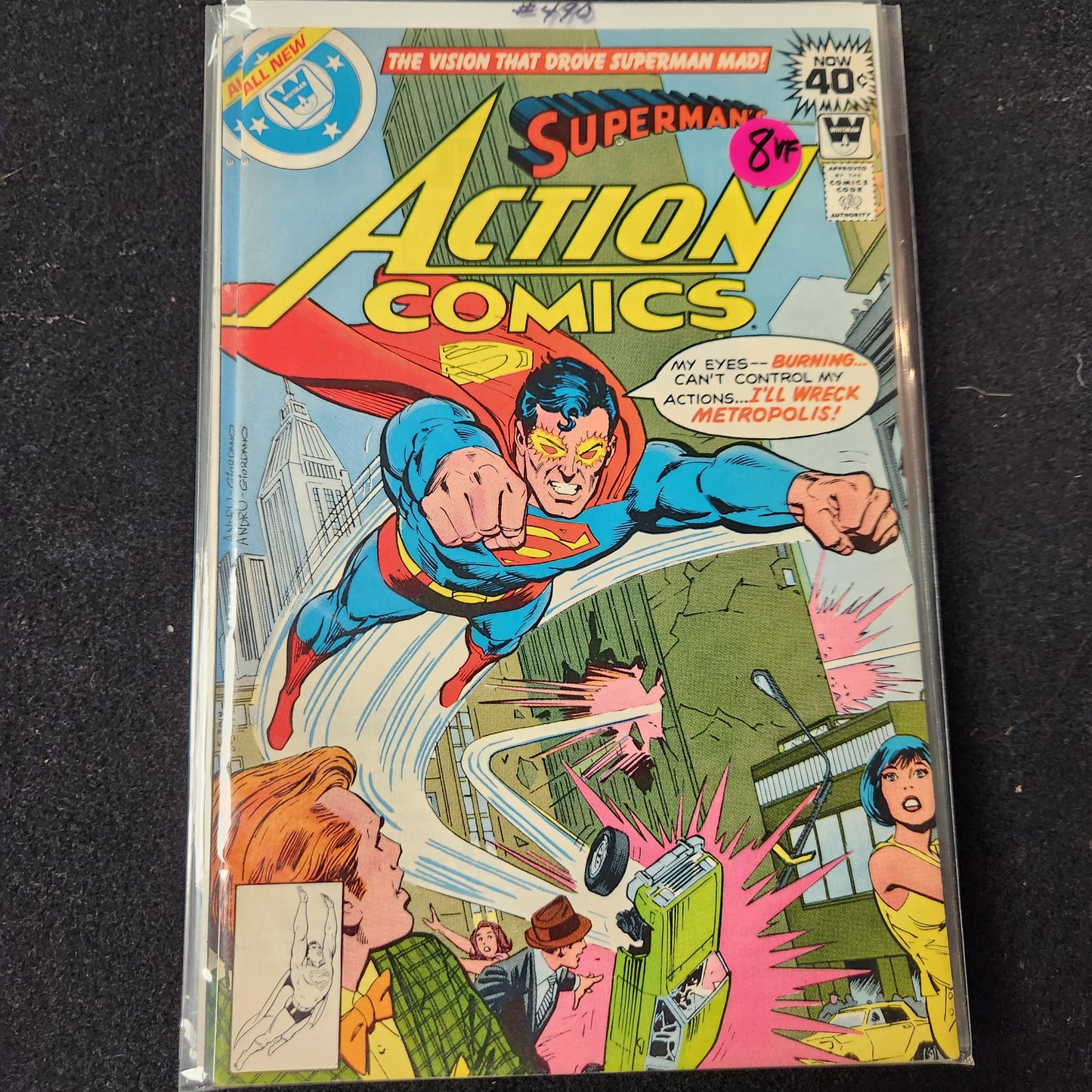 Action Comics #490 - Ill Wreck Metropolis (DC 1978)
