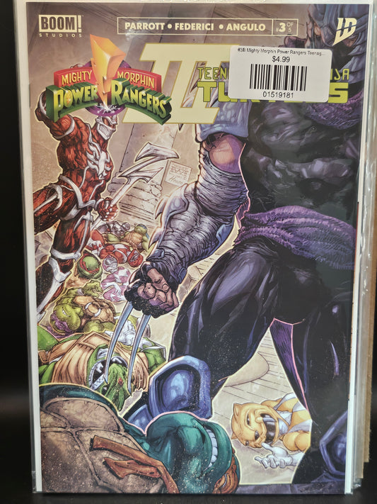 #3B Mighty Morphin Power Rangers Teenage Mutant Ninja Turtles III (2025 Boom)