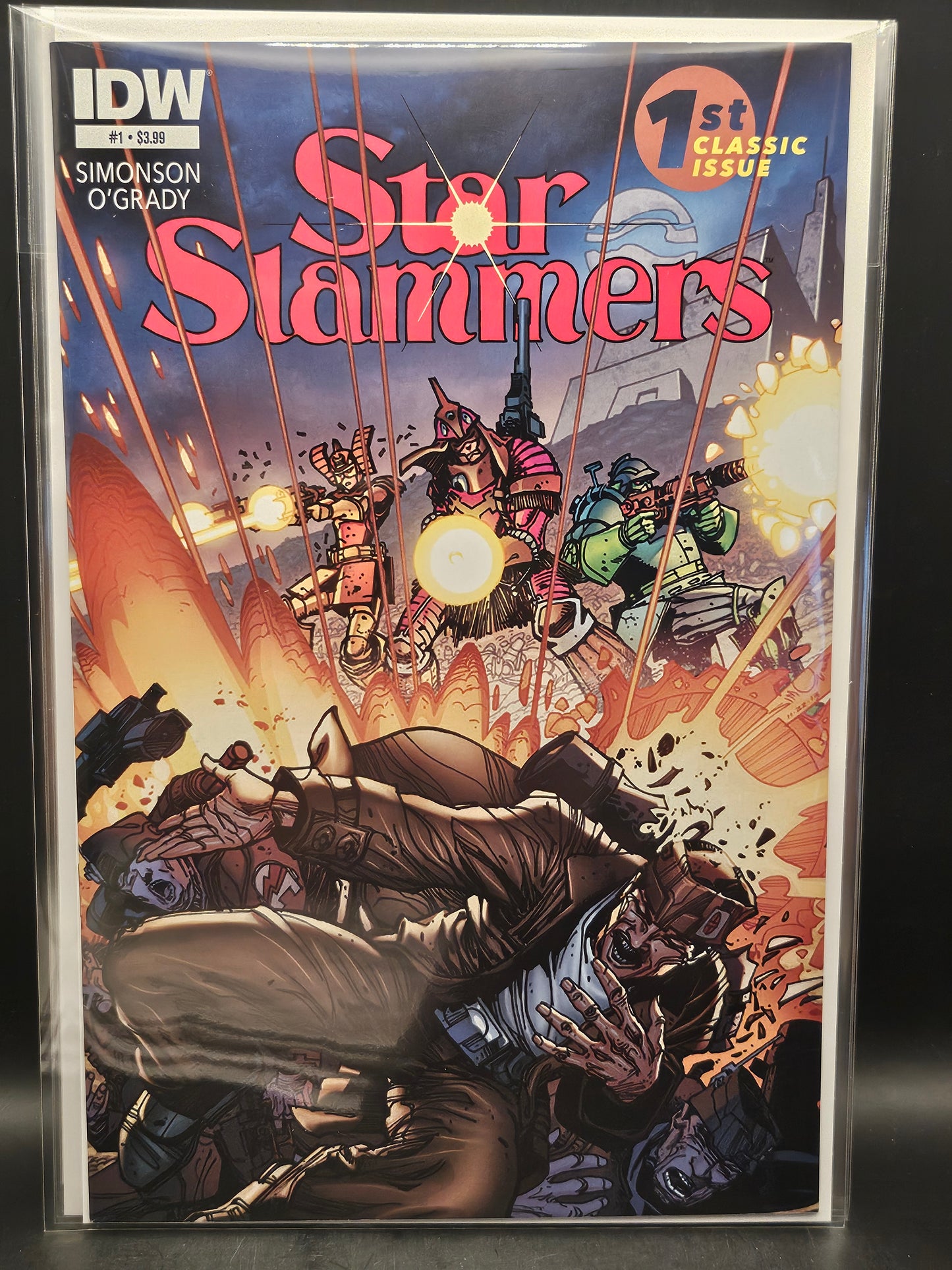 #1 Star Slammers Remastered (2014 IDW)