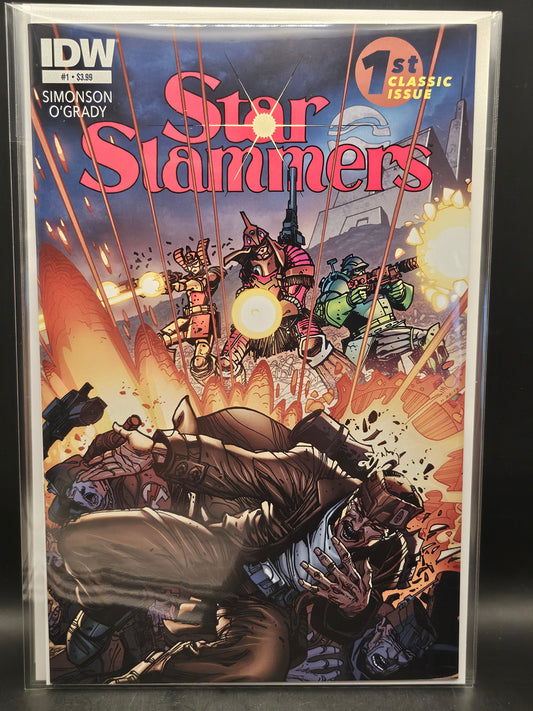 #1 Star Slammers Remastered (2014 IDW)