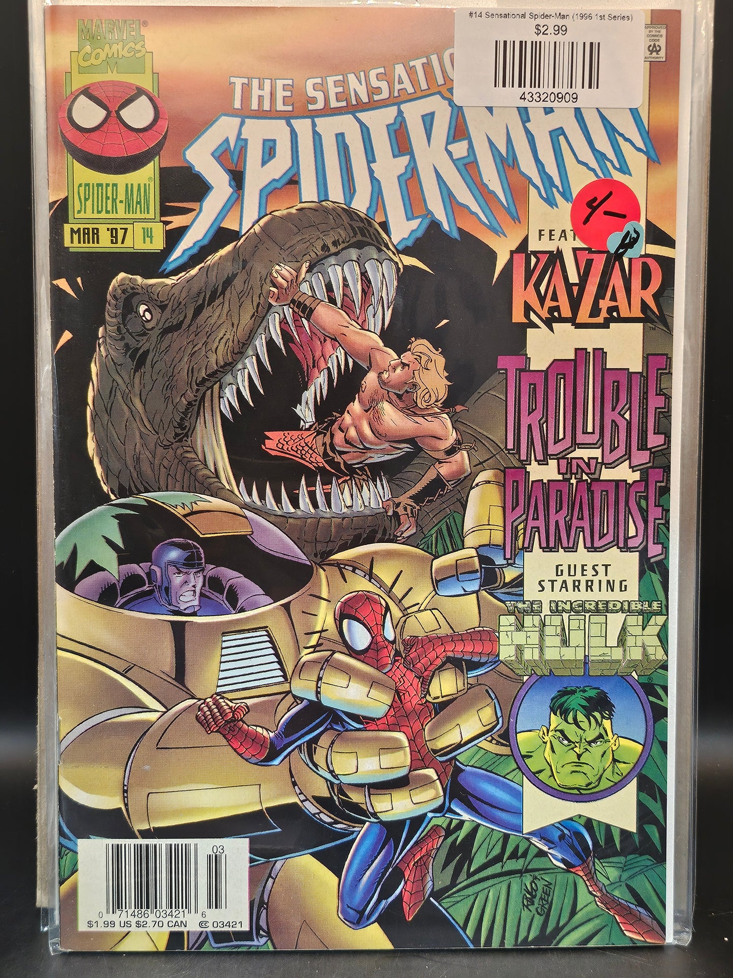 #14 Sensational Spider-Man (1996 1st Series)