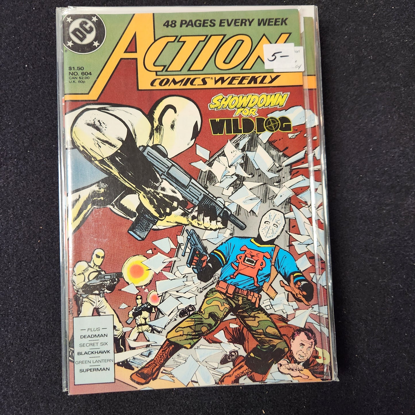 Action Comics #604 - Featuring Wild Dog (DC 1988)