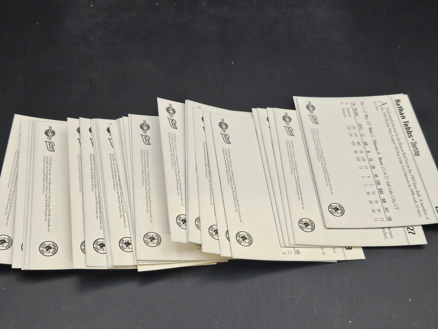 Sarasota Red Sox 30 cards Best 1997 trading cards