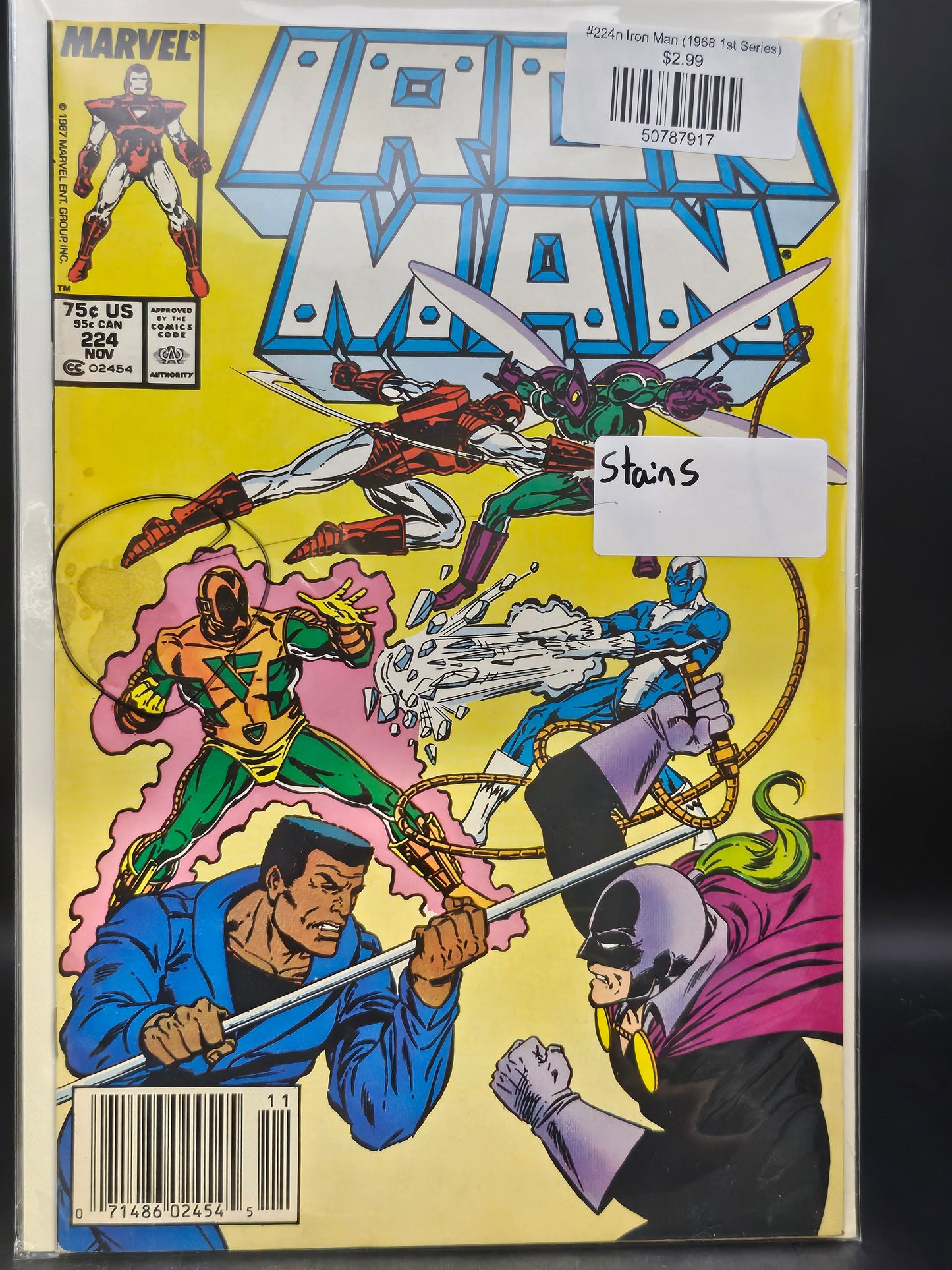 #224n Iron Man (1968 1st Series)