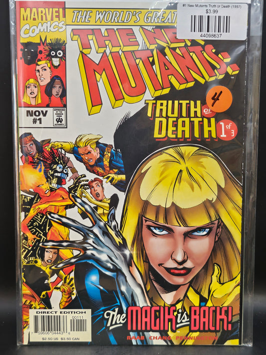 #1 New Mutants Truth or Death (1997)