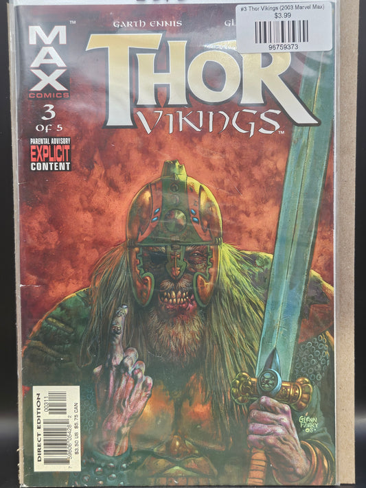 #3 Thor Vikings (2003 Marvel Max)