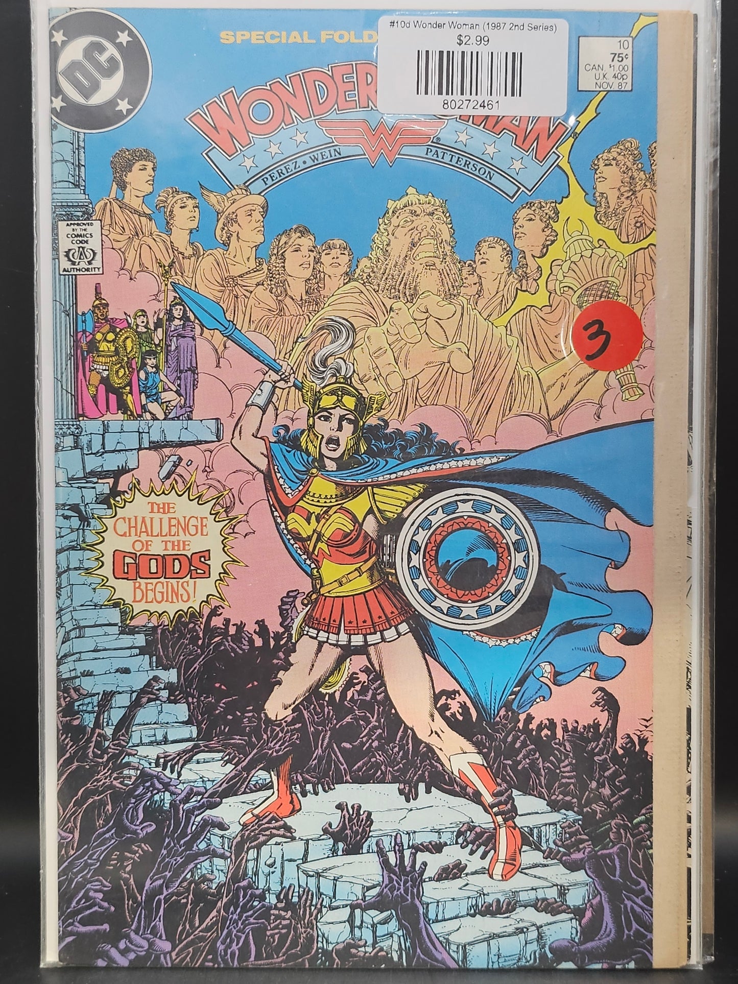 #10d Wonder Woman (1987 2nd Series)