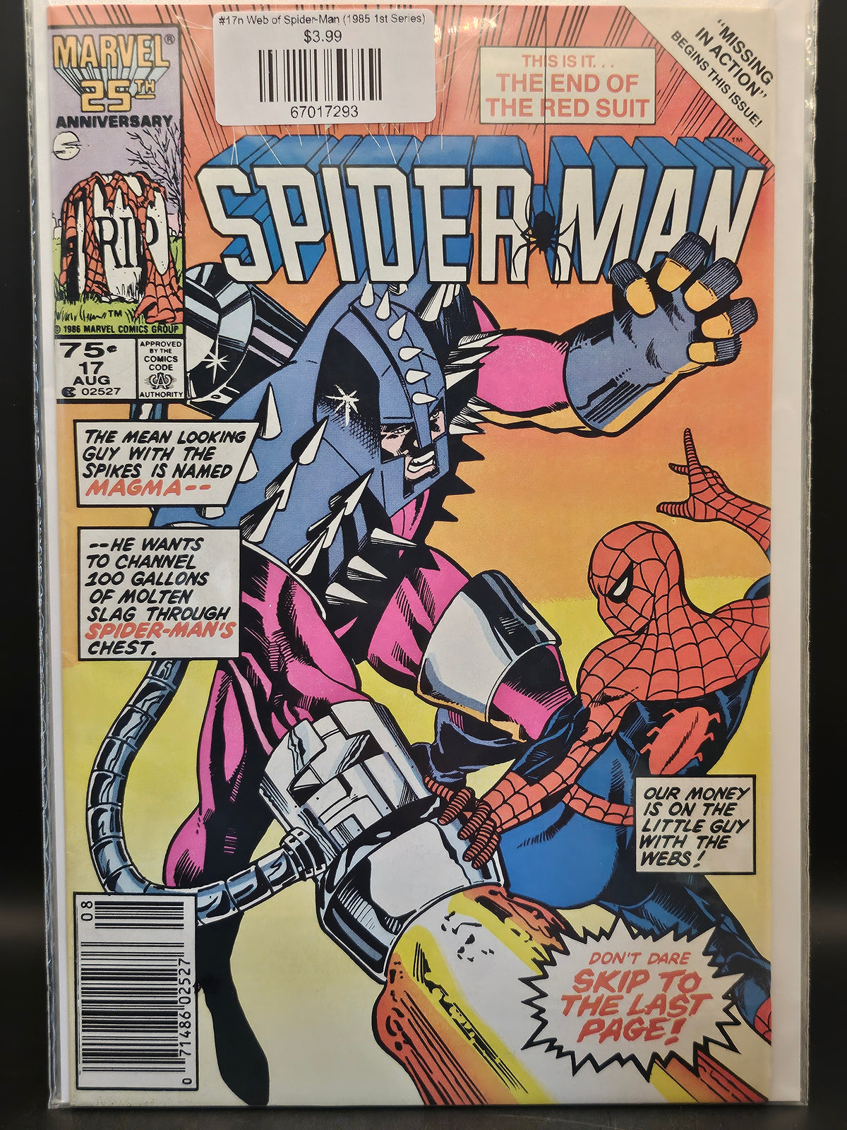 #17n Web of Spider-Man (1985 1st Series)