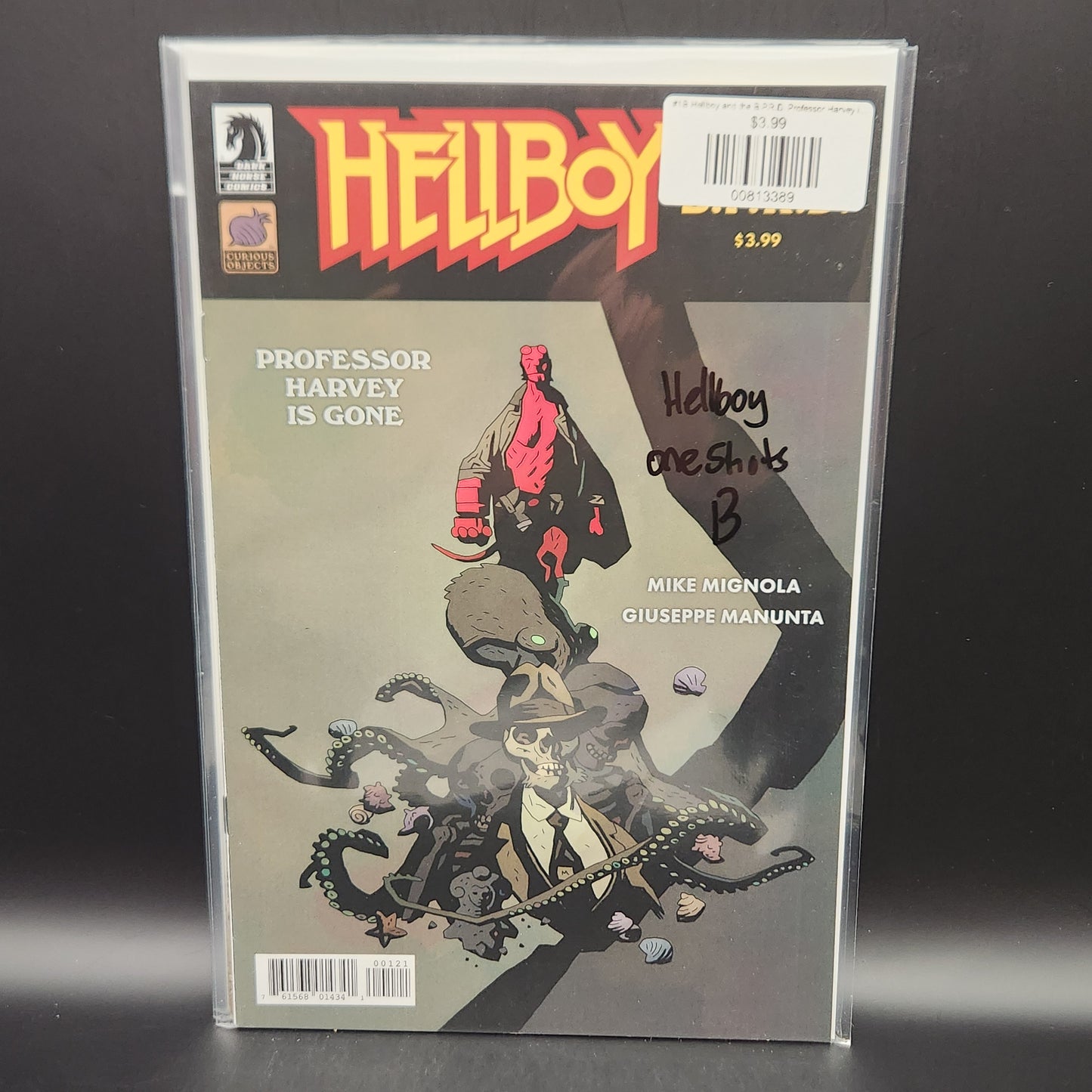 #1B Hellboy and the B.P.R.D. Professor Harvey is Gone (2025 Dark Horse)